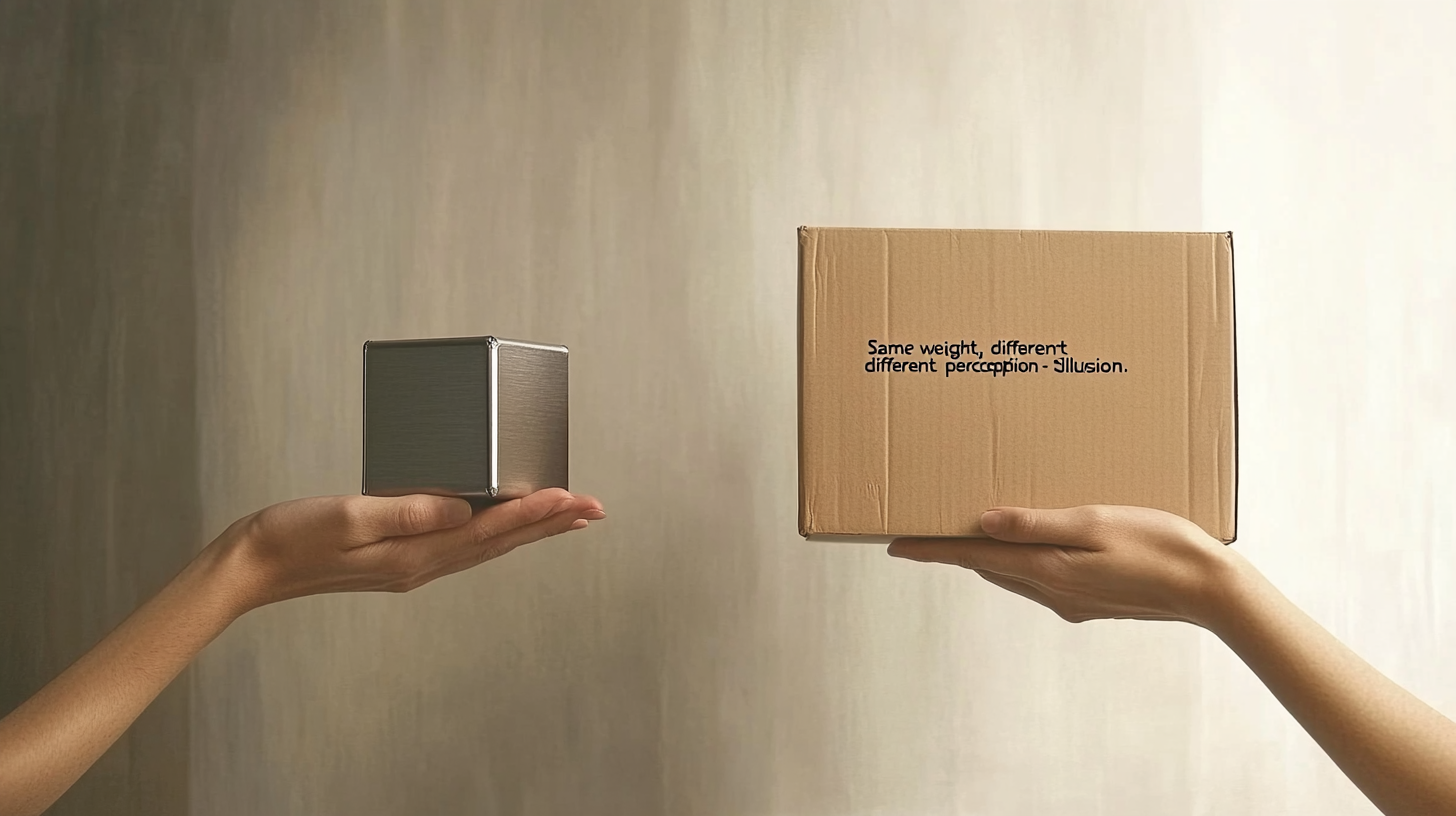 size-weight illusion