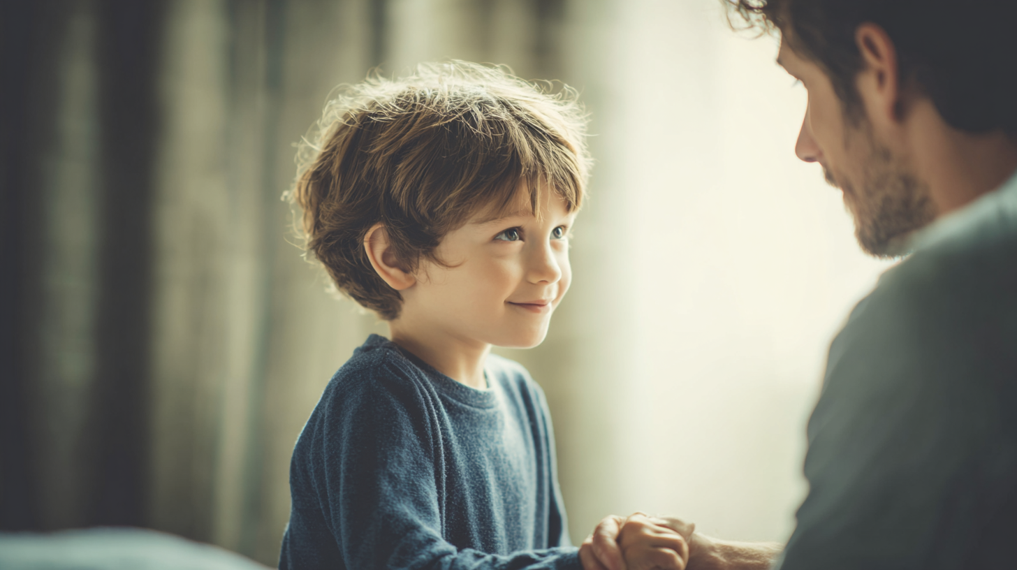 Child-father trust cues