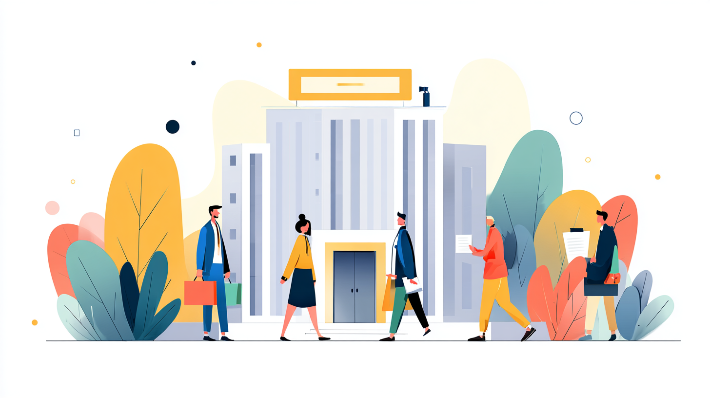 Who visits a corporate website