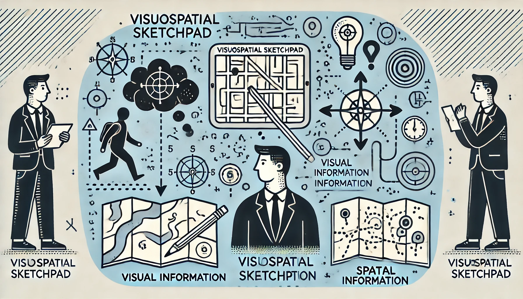視空間スケッチパッド (Visuospatial Sketchpad) | 心理学用語の壁